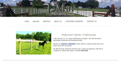 Desktop Screenshot of jmarfencing.com